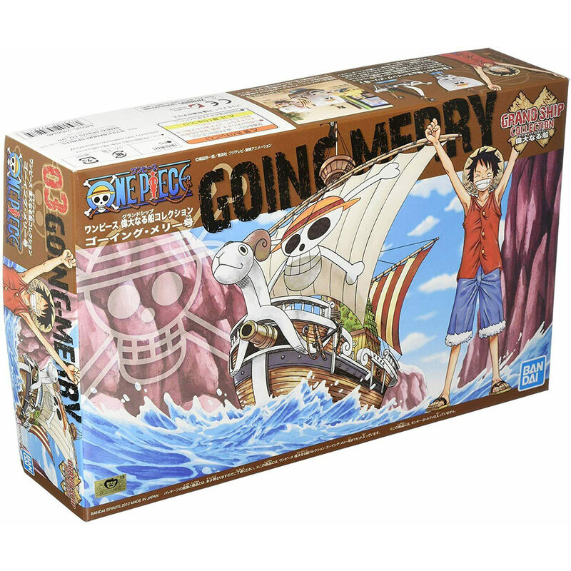 One Piece Grand Ship Collection Model Kit - Going Merry Grand Ship 15cm