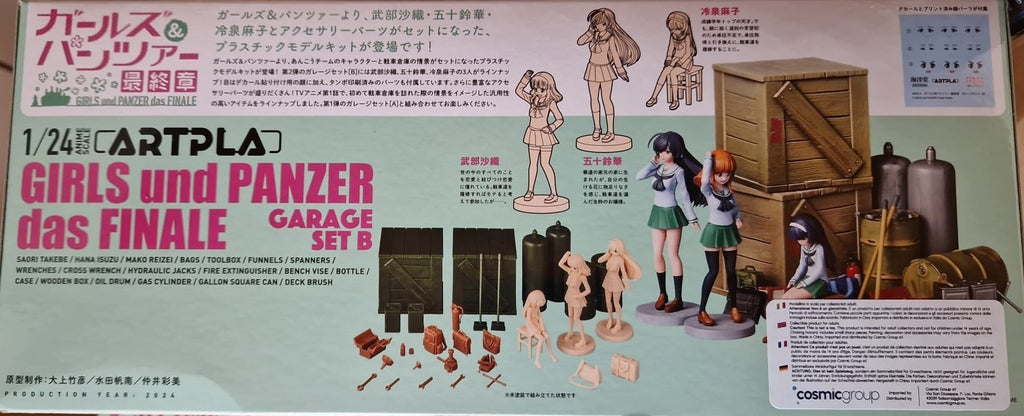 GIRLS UND PANZER GARAGE SET B ARTPLA MK