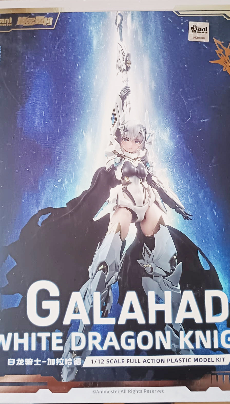 White Dragon Knight Galahad