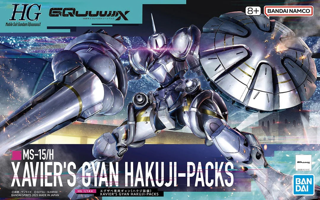 HG Xavier's Gyan Hakuji-Packs 1/144