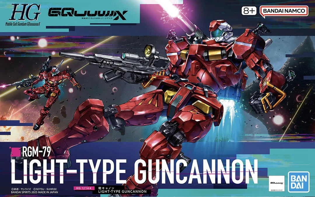 HG Light-Type Guncannon 1/144