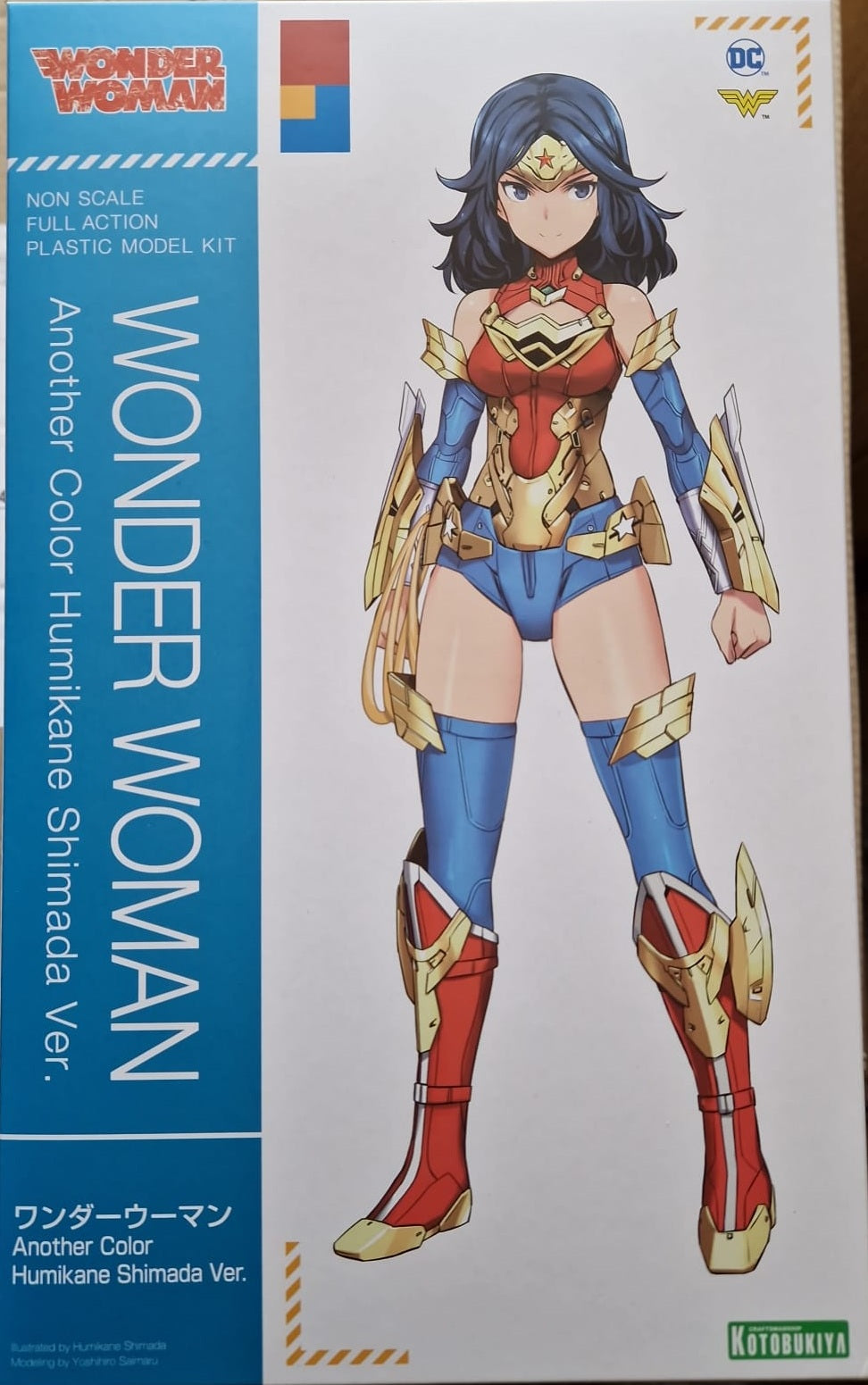 Cross Frame Girl Plastic Model Kit Wonder Woman Humikane Shimada Ver. 16 cm