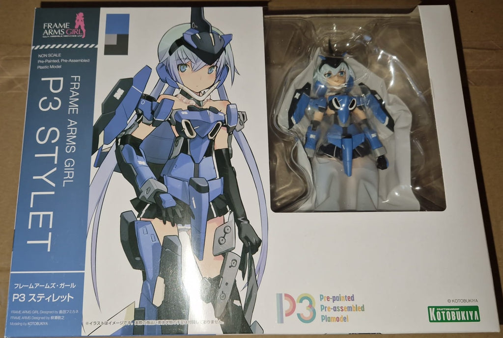 Frame Arms Girl Plastic Model Kit 1/6 P3 Stylet 15 cm - PREASSEMBLED!