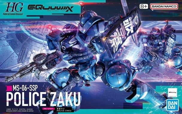HG POLICE ZAKU 1/144