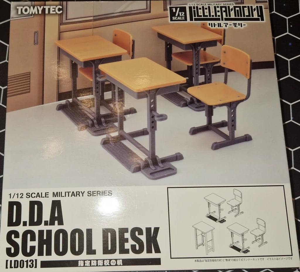 Tomytec Little Armory Designated Defense School Desk LD013
