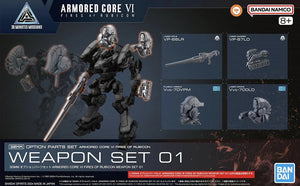 30MM ARMORED CORE Ⅵ FIRES OF RUBICON Weapon Set 01