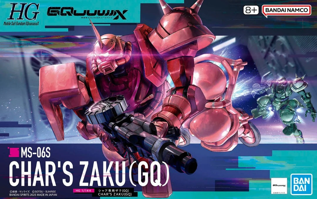 HG CHARS ZAKU GQ 1/144