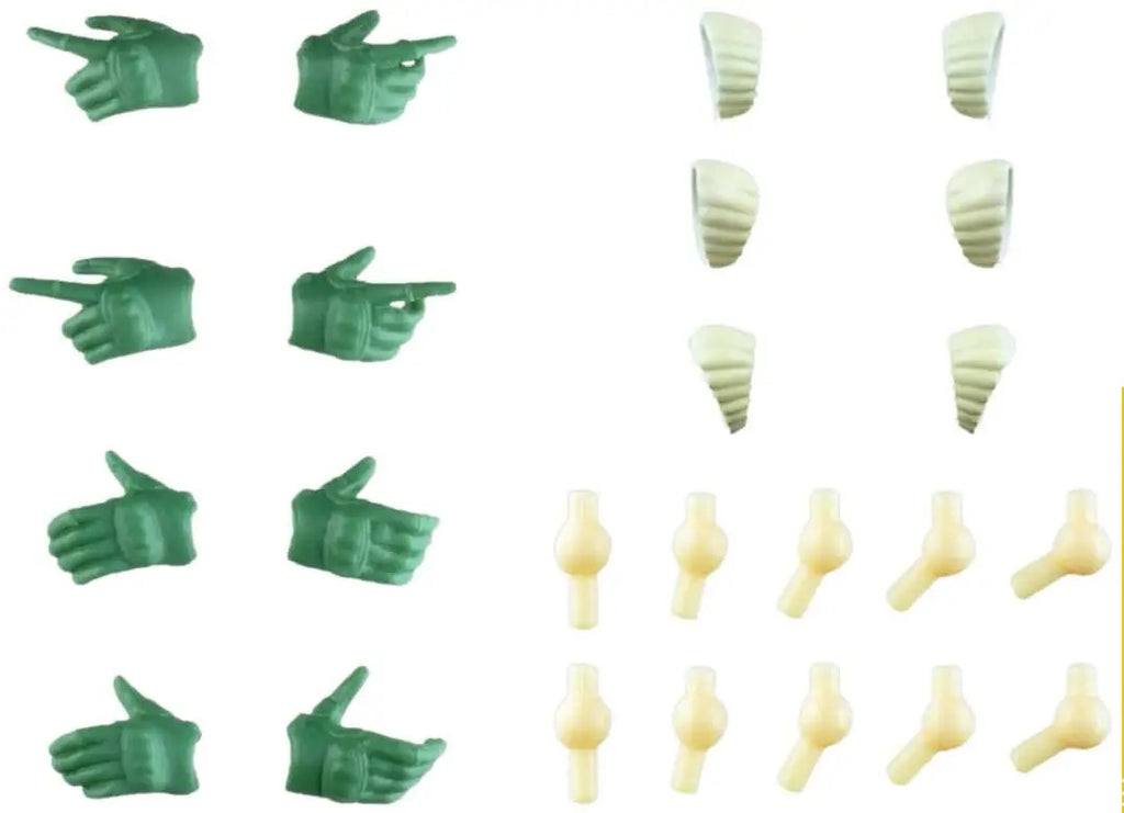 Little Armory LAOP10 Sosai Shojo Garden Tactical Gloves (green)