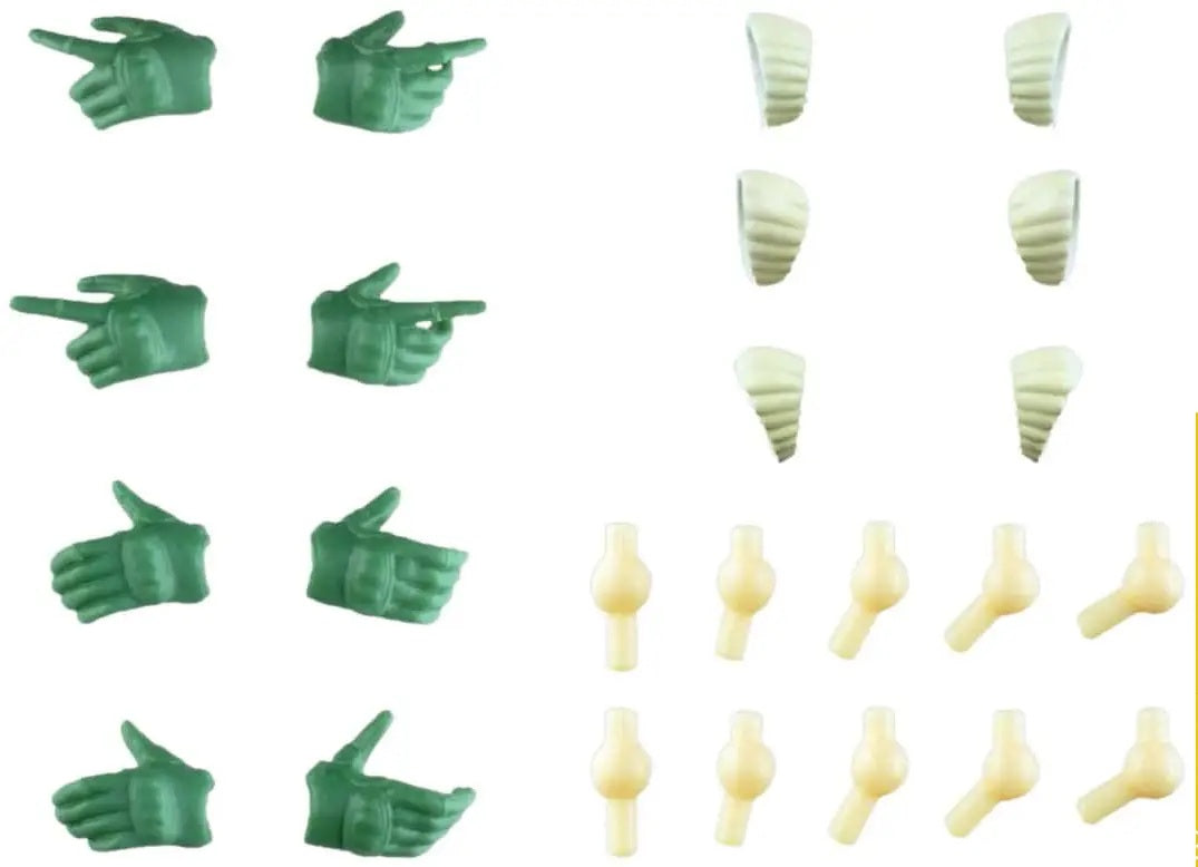 Little Armory LAOP10 Sosai Shojo Garden Tactical Gloves (green)