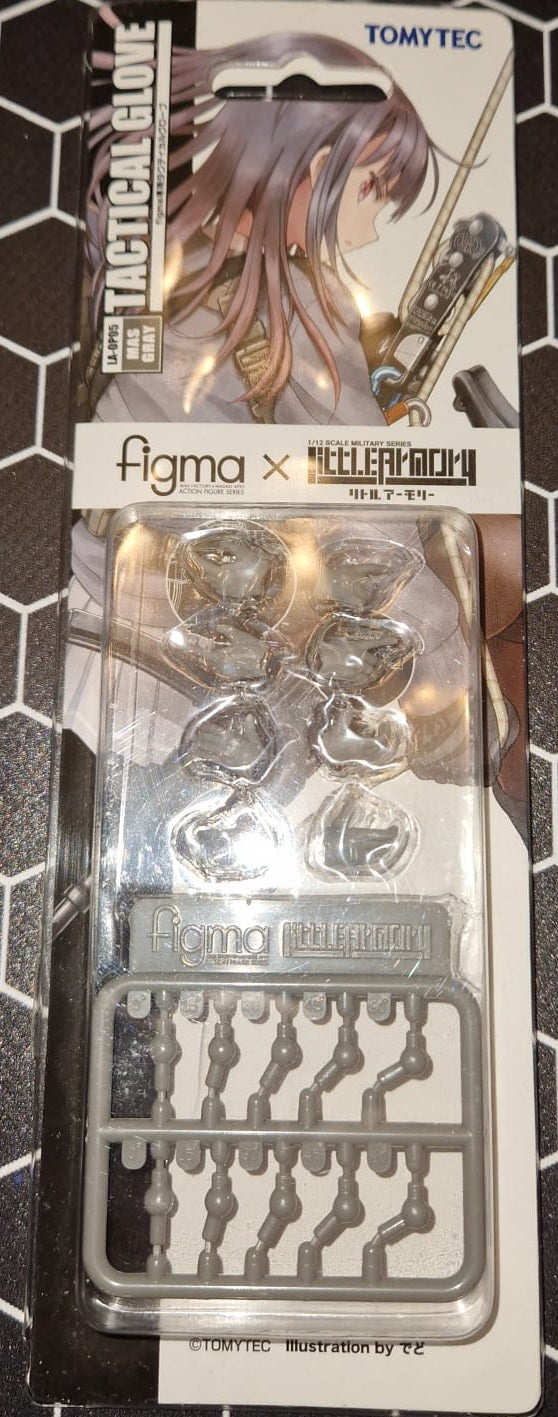 Little Armory OP05 Figma Tactical Gloves "Mass Gray"