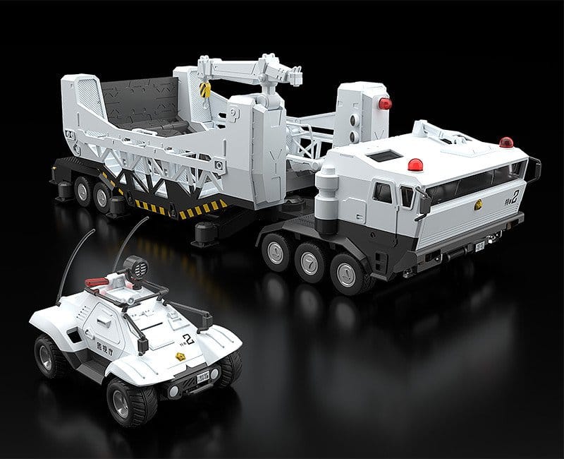 Mobile Police Patlabor Moderoid Plastic Model Kits 1/60 Type 98 Special Command Vehicle & Type 99 Special Labor Carrier (re-run)