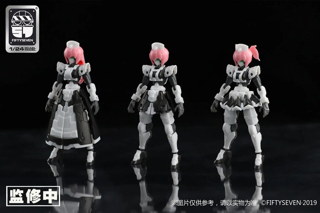 NUMBER 57 Armored Puppet Yui Plastic Model Kit 1/24