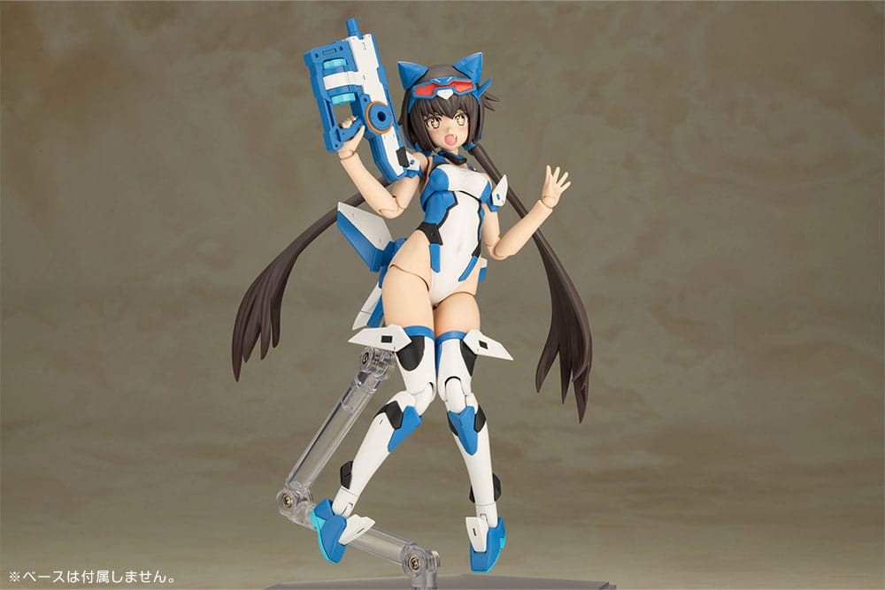 Frame Arms Girl Plastic Model Kit Stylet Swimsuit Blue Impulse Color Ver. 16 cm