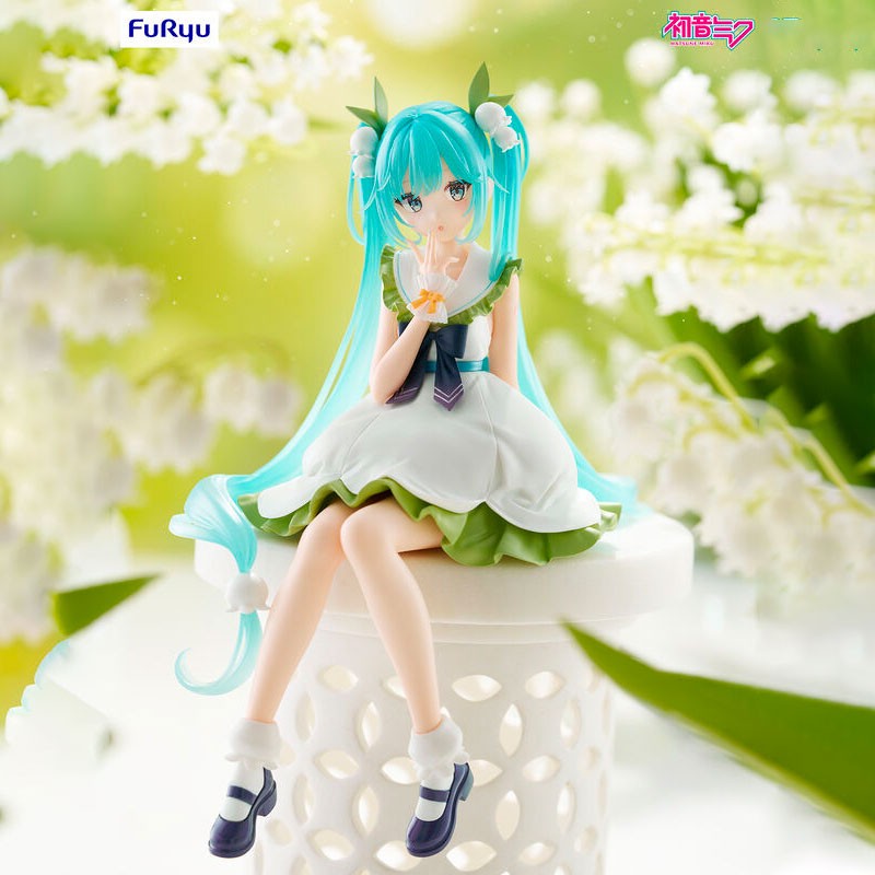 HATSUNE MIKU - NOODLE STOPPER FIGURE - MIKU FLOWER FAIRY - LILY VALLEY Ver.