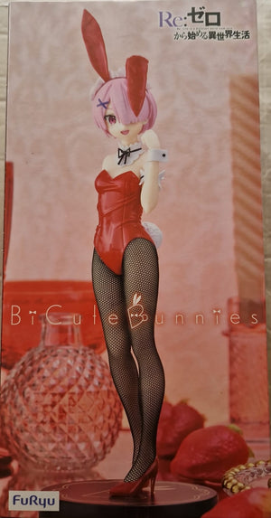 Re:Zero - Starting Life in Another World- Ram BiCute Bunnies Red Color Ver.