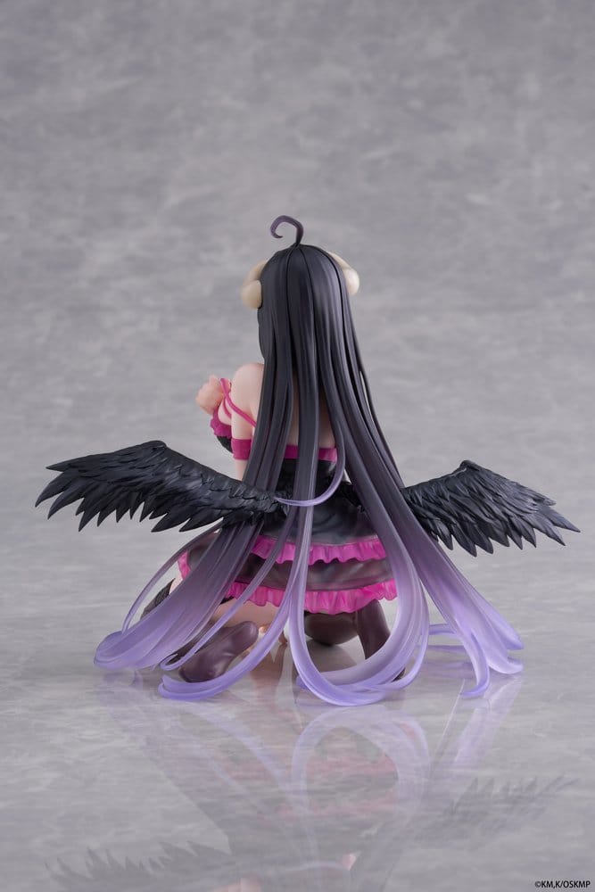 Overlord Desktop Cute PVC Figur Albedo (Negligee ver.) 13 cm