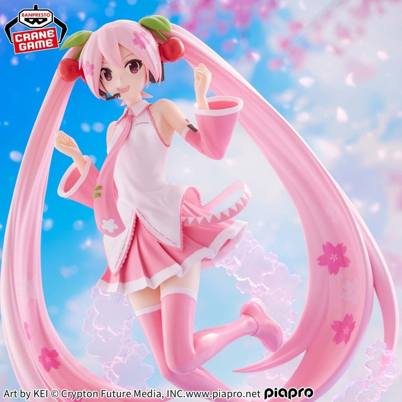 HATSUNE MIKU - BANPRESTO EVOLVE FIGURE COLLECTION - SAKURA MIKU