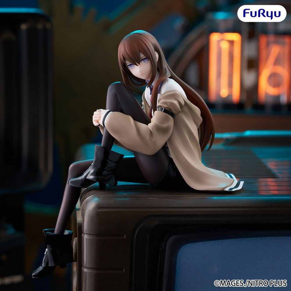 Steins Gate Noodle Stopper PVC Statue Kurisu Makise 14 cm
