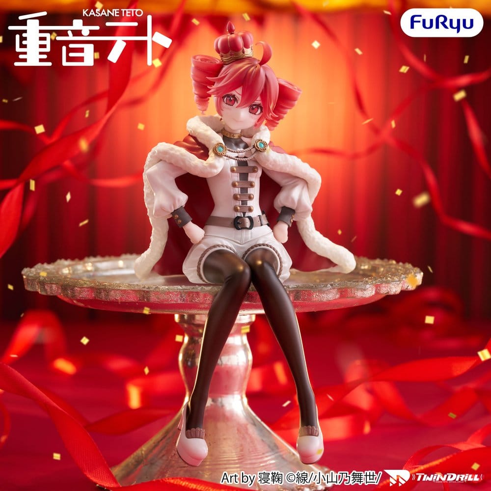 Vocaloid Noodle Stopper PVC Statue Kasane Teto King Ver. 15 cm