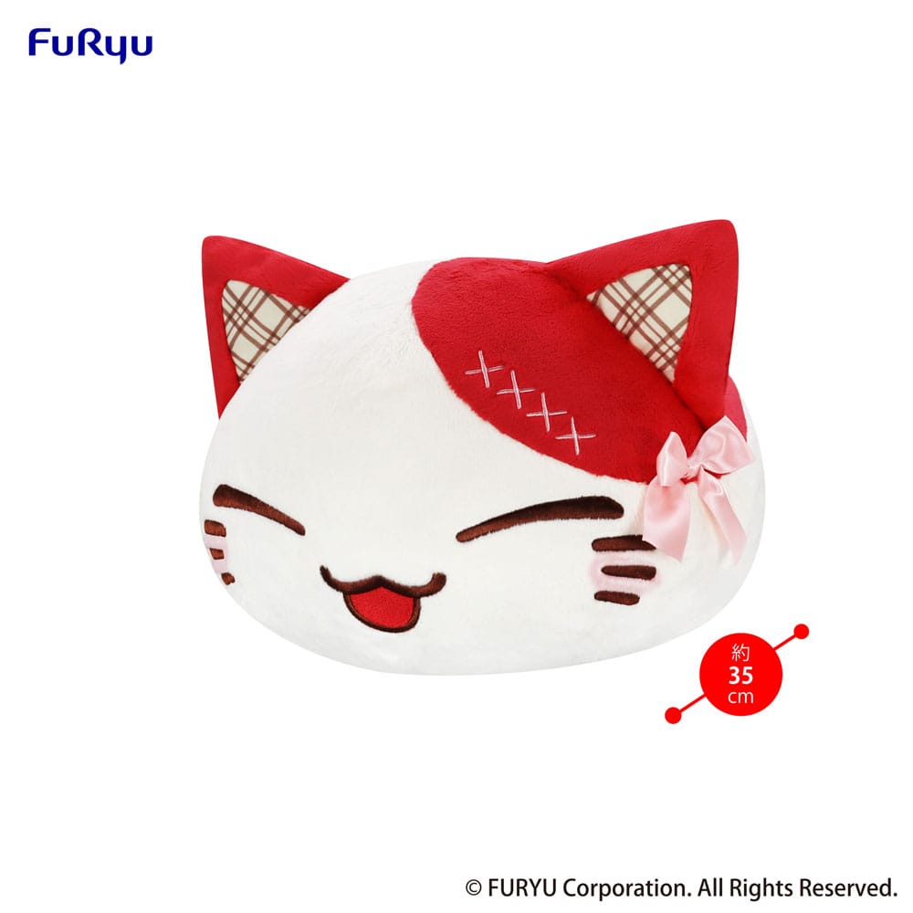 Nemuneko Cat Sweet Big Plush Plüschfigur Red 35 cm