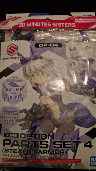 30MS OPTION PARTS SET 4 STEALTH ARMOR