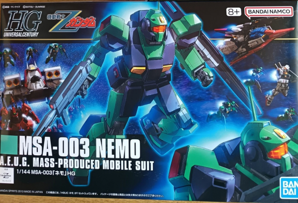 HGUC NEMO Z VER 1/144