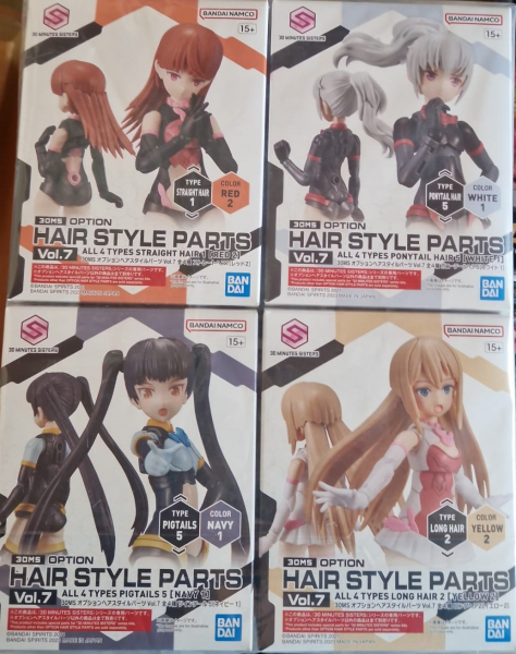 30MS OPT HAIR STYLE PARTS VOL 7 ALL 4 Type